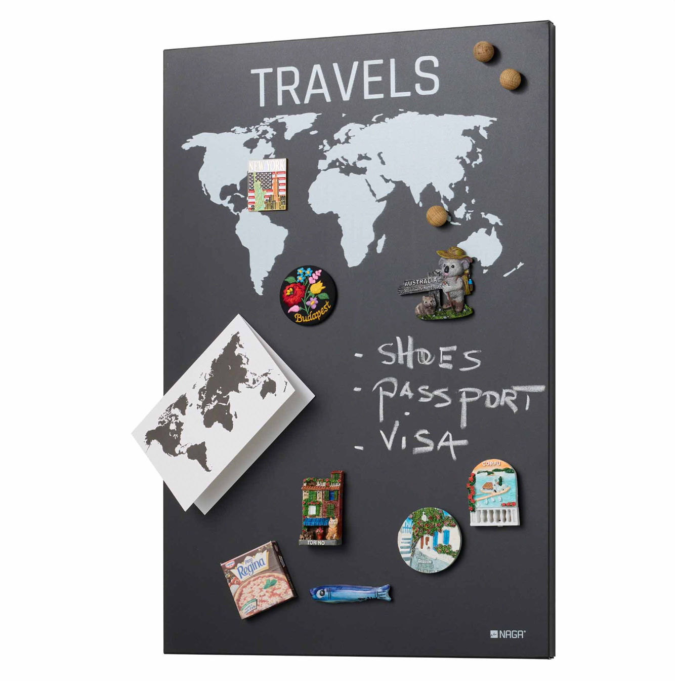 Magnettafel - Travel