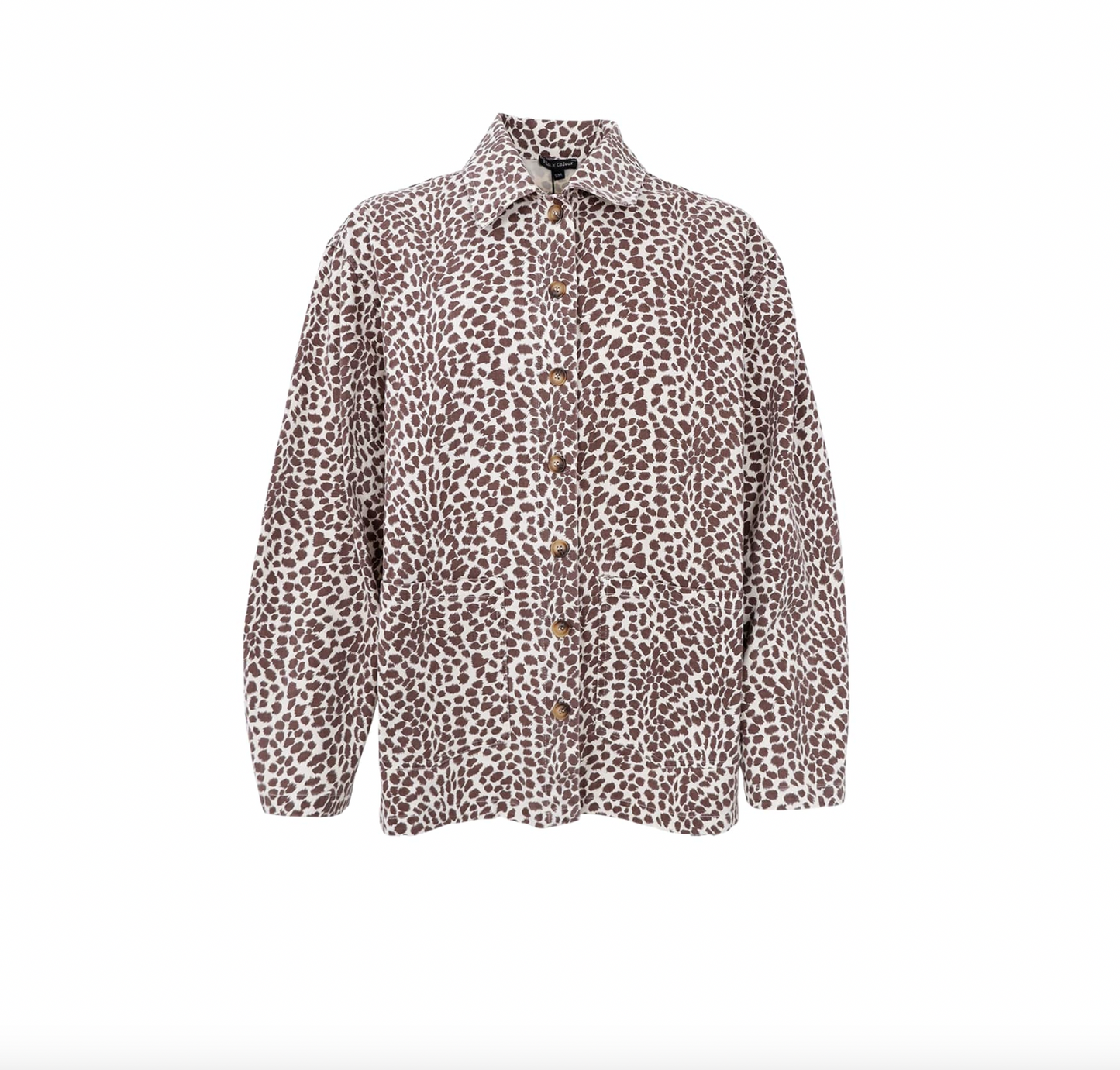 Jacke Canvas Leopard