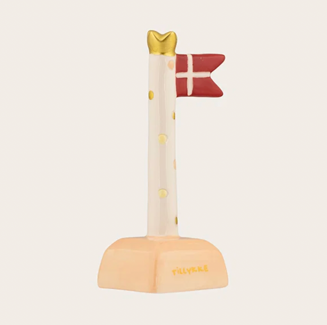 Fahne aus Keramik – 12 cm