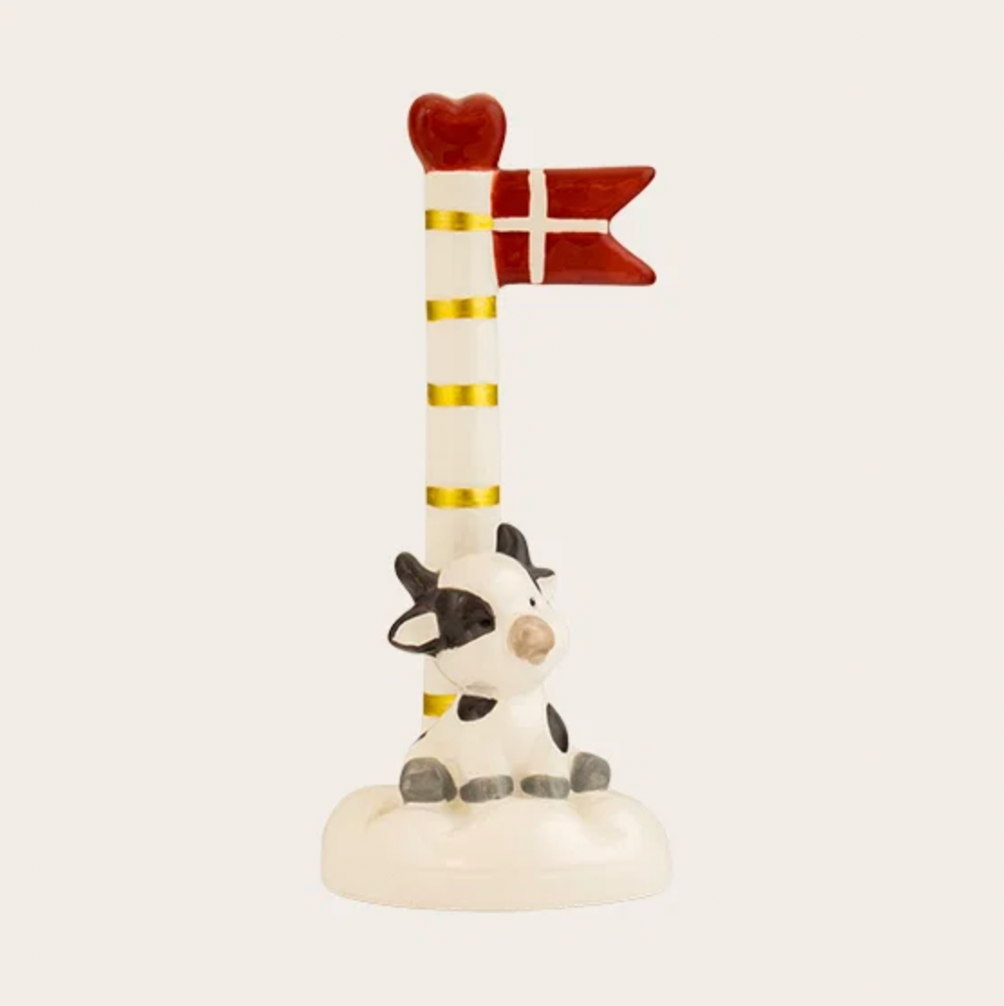 Fahne Keramik – Cow 14 cm