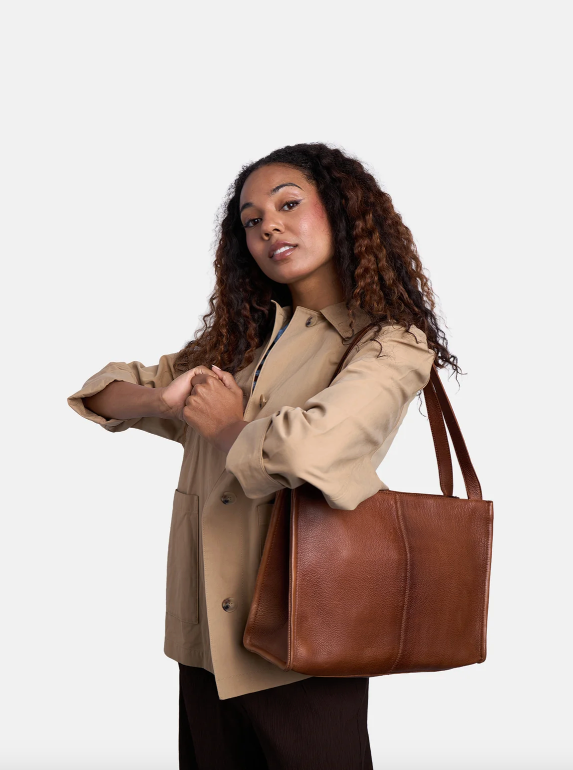 Arbeitstasche Aro walnut