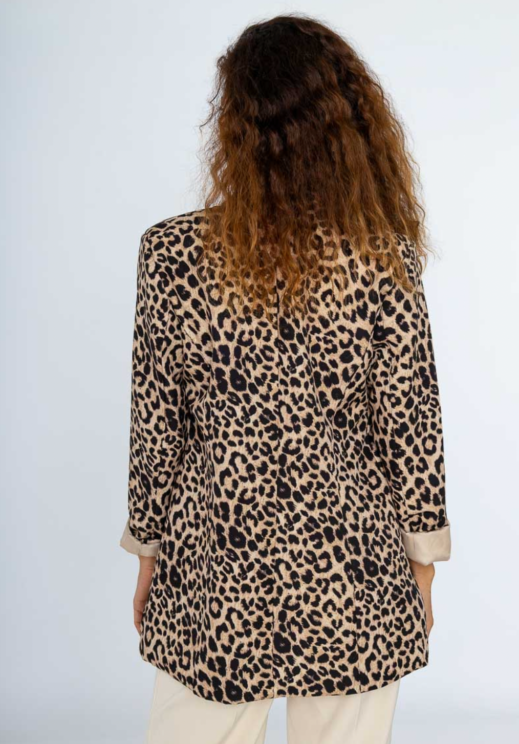 Leoparden-Blazer