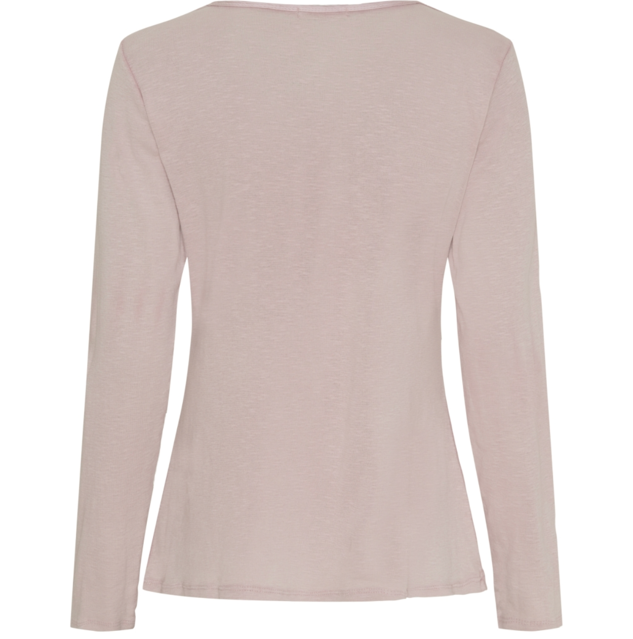 Basic-Bluse mit Knöpfen – Rosa
