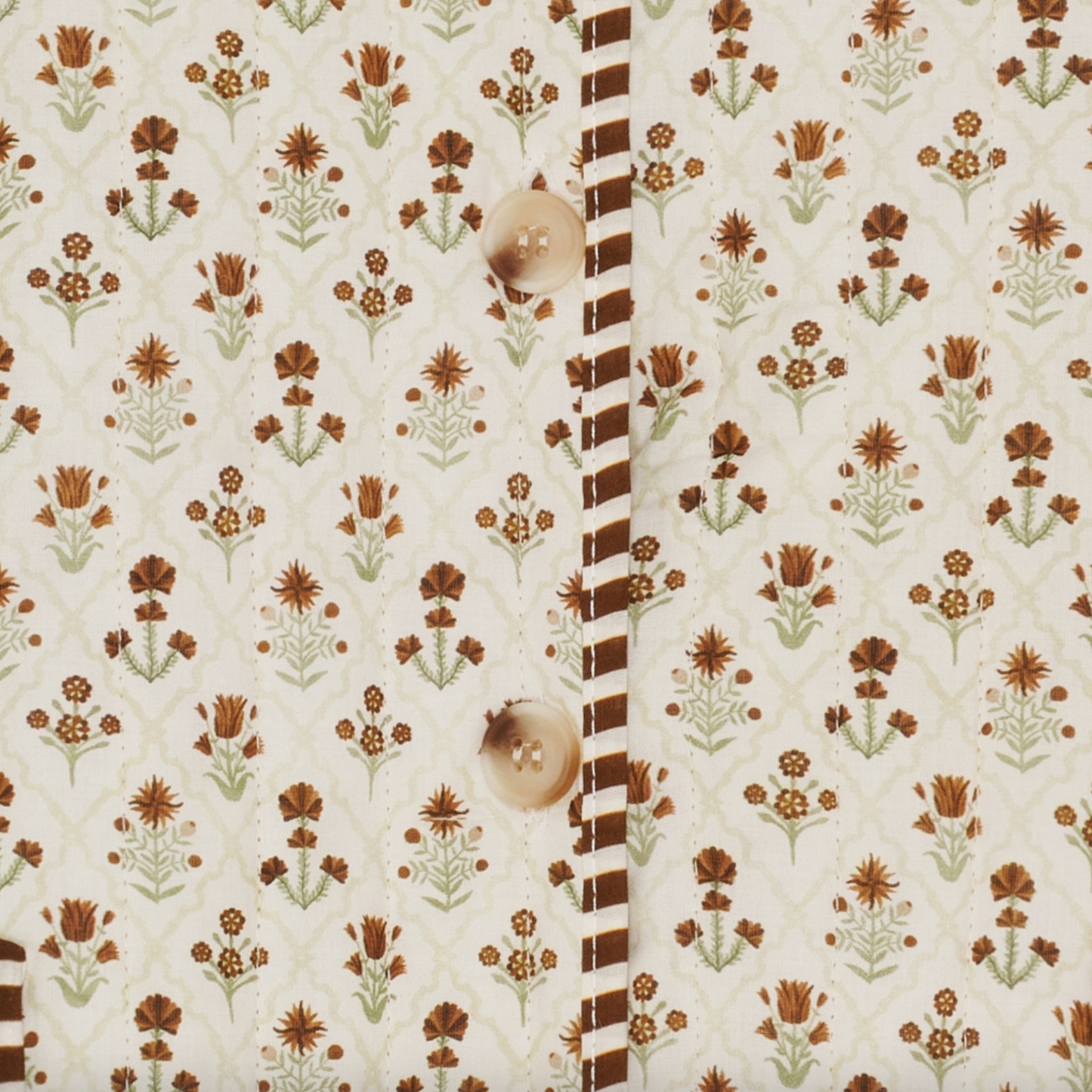 Jacke Quilt - New brown / beige