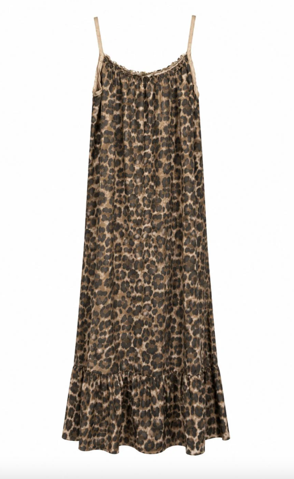 Kleid Luliana Leo camello