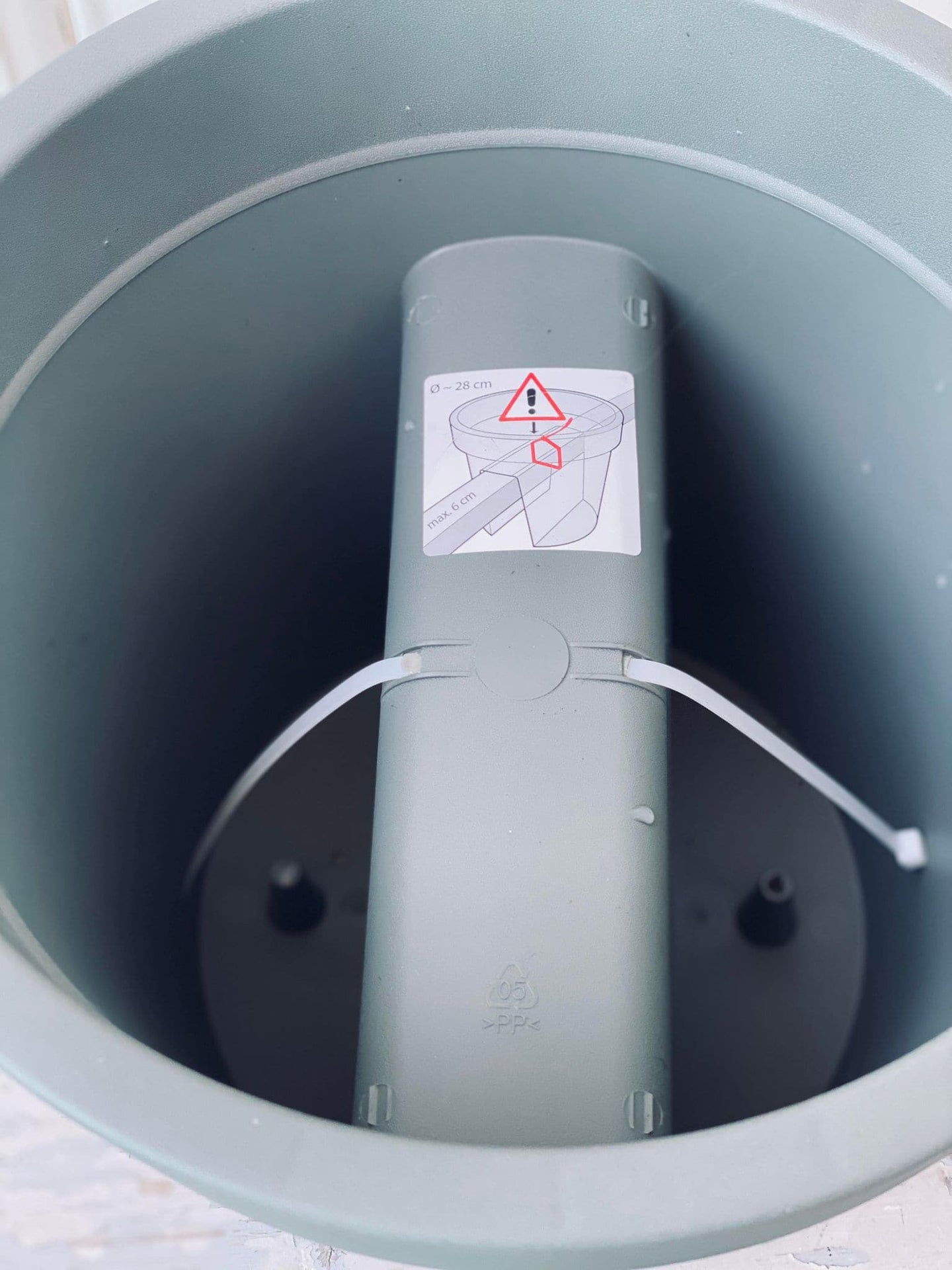 Altankasse dia 28cm - Recycling Grøn - VIAMAJA.DK