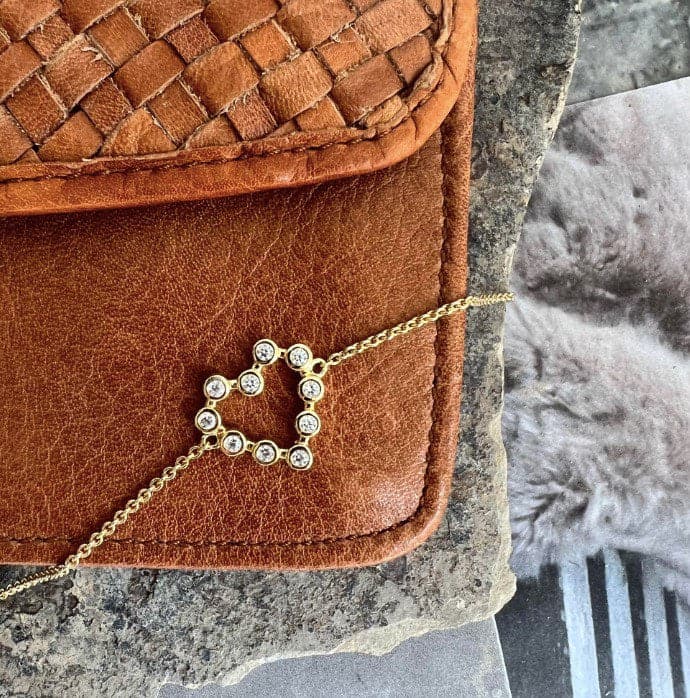 Armbånd Aja 18K forgyldt Sterling Silver - VIAMAJA