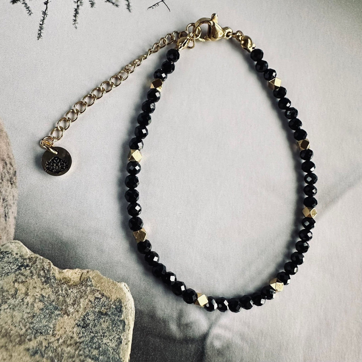 Armbånd Liv Black onyx - VIAMAJA.DK