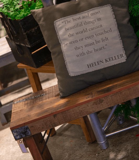 Bænk - kan klappes sammen - L82cm - VIAMAJA