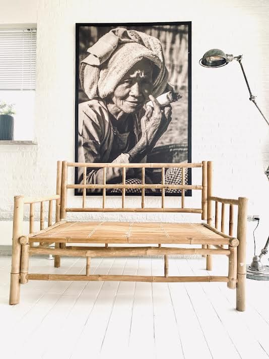 Bambus Sofa - 120cm - AFHENTER TILBUD - VIAMAJA