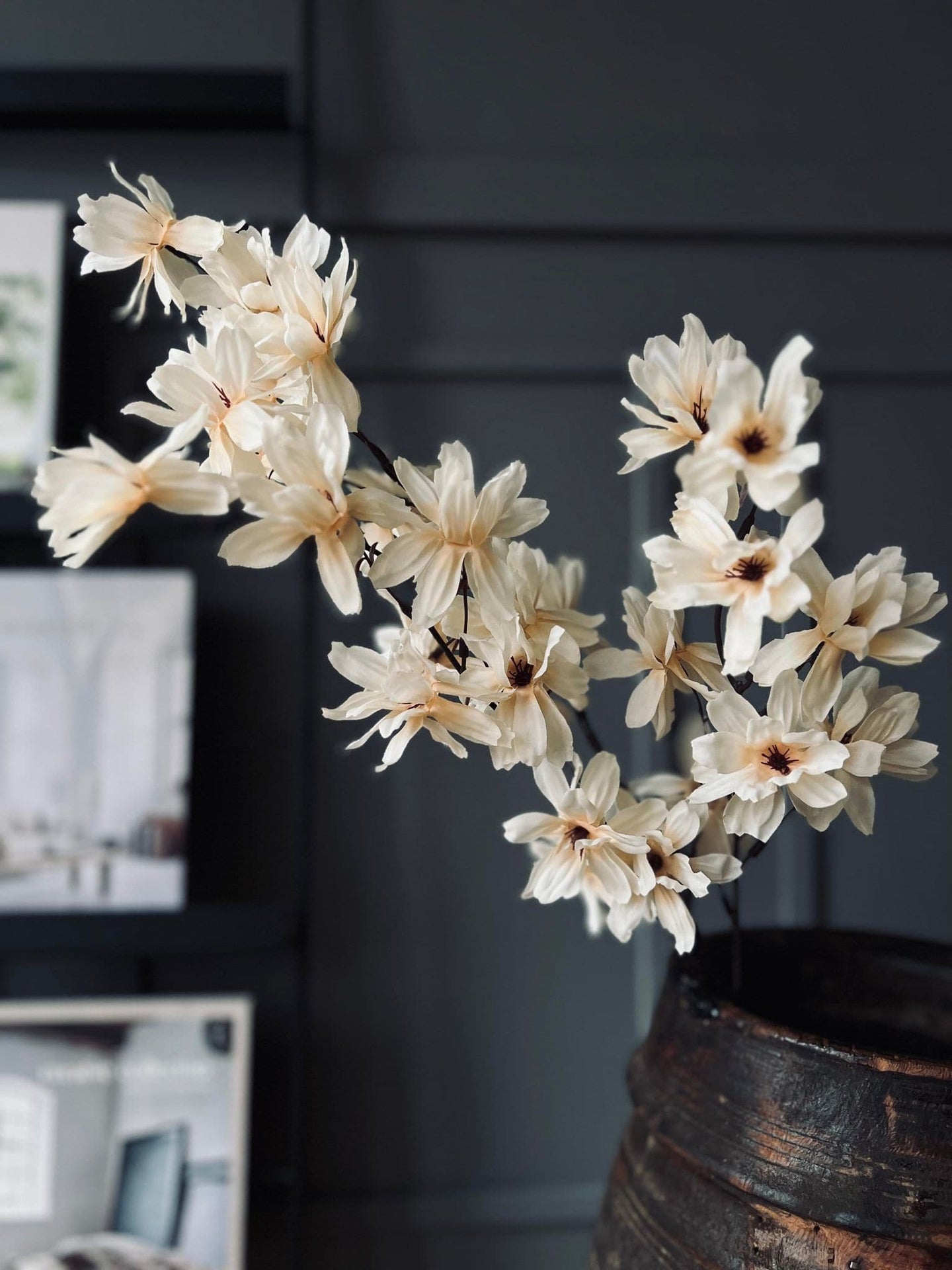 Blomster gren i mix farver - VIAMAJA.DK