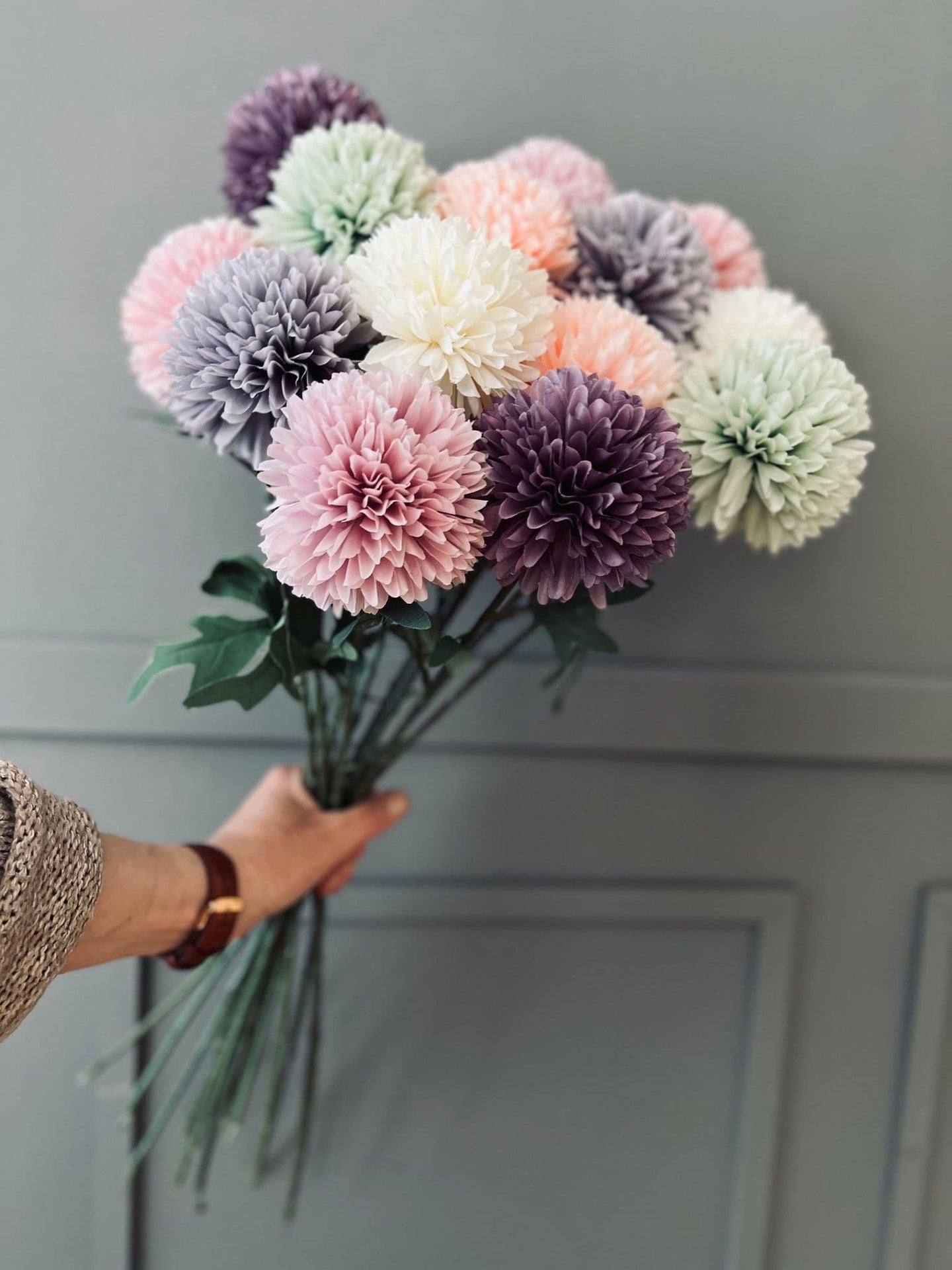 Blomster mix - Pastelfarver - VIAMAJA.DK