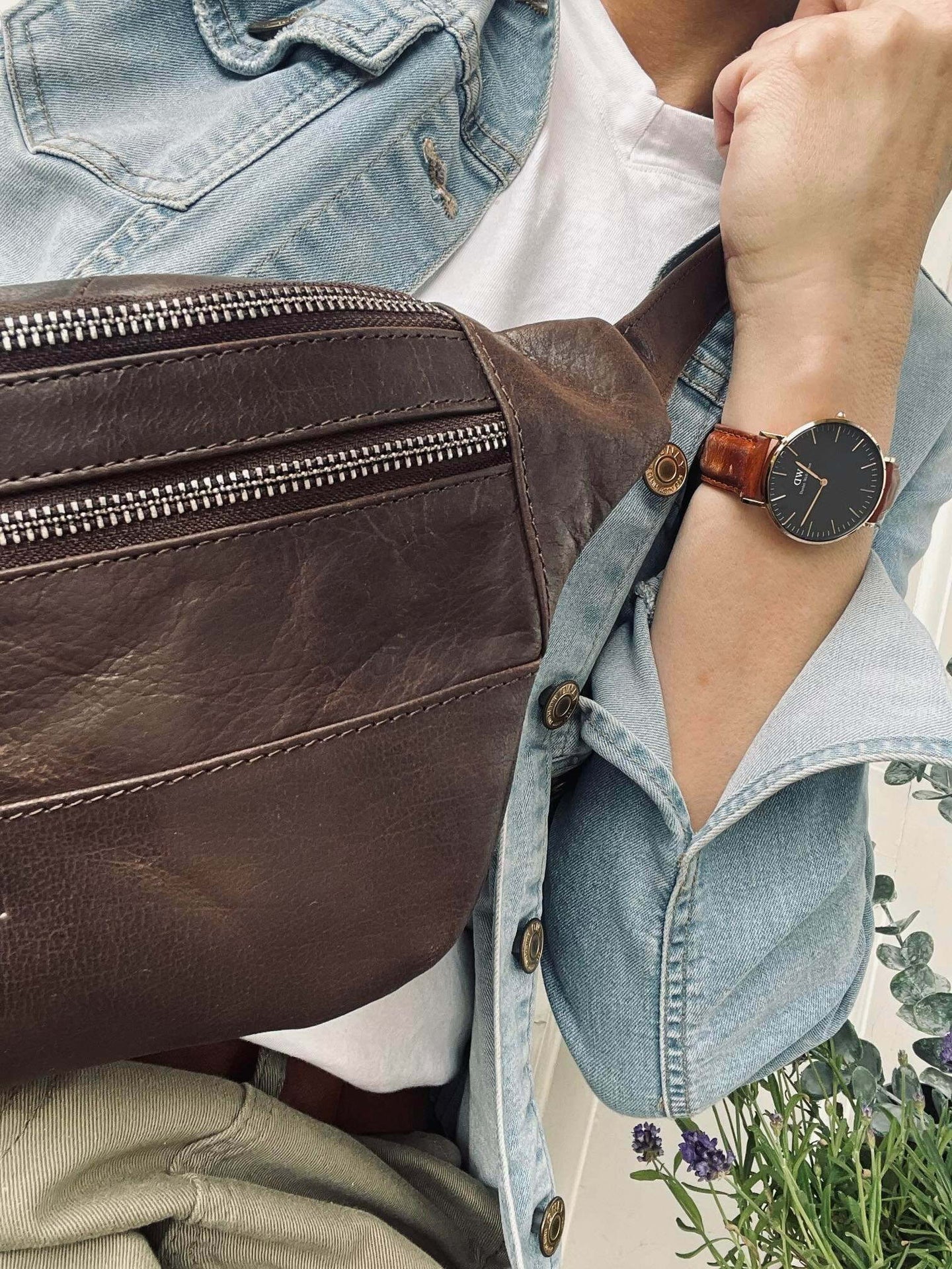 Bumbag Nelly Brown - VIAMAJA.DK