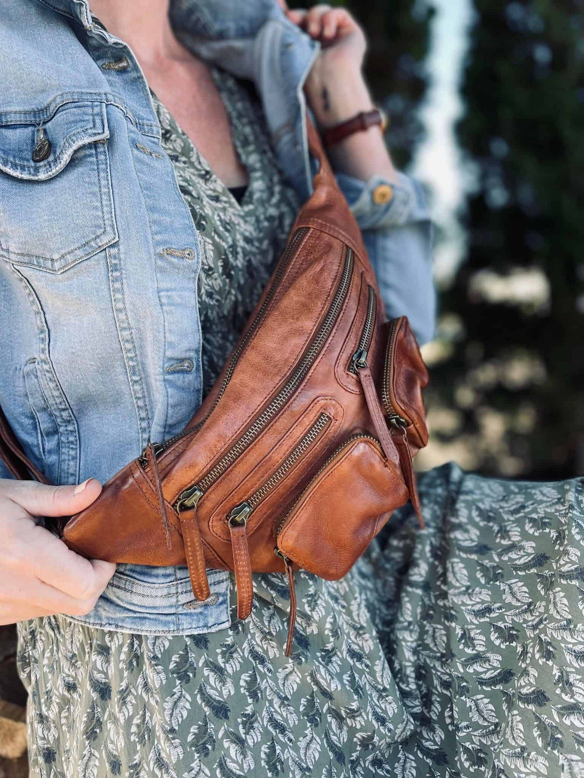 Bumbag RAW - Walnut - VIAMAJA.DK