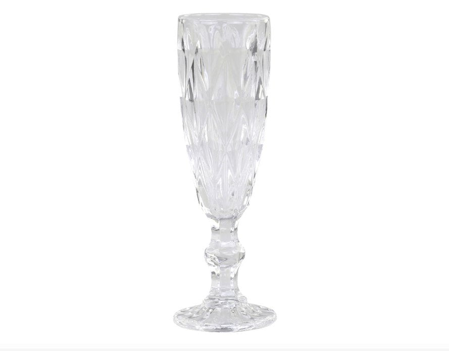 Champagneglas m. diamantudskæring - VIAMAJA