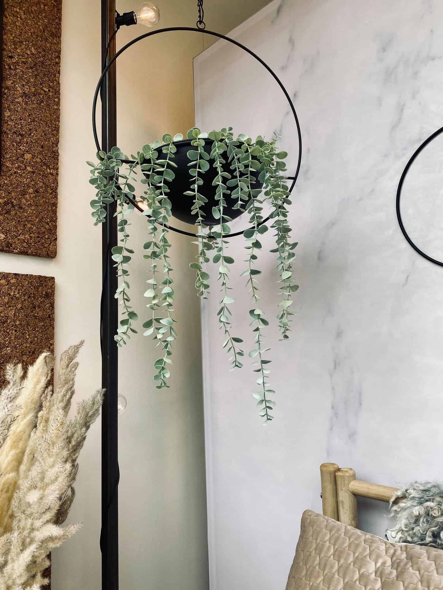 Cirkel ophæng til blomster eller lys - VIAMAJA.DK