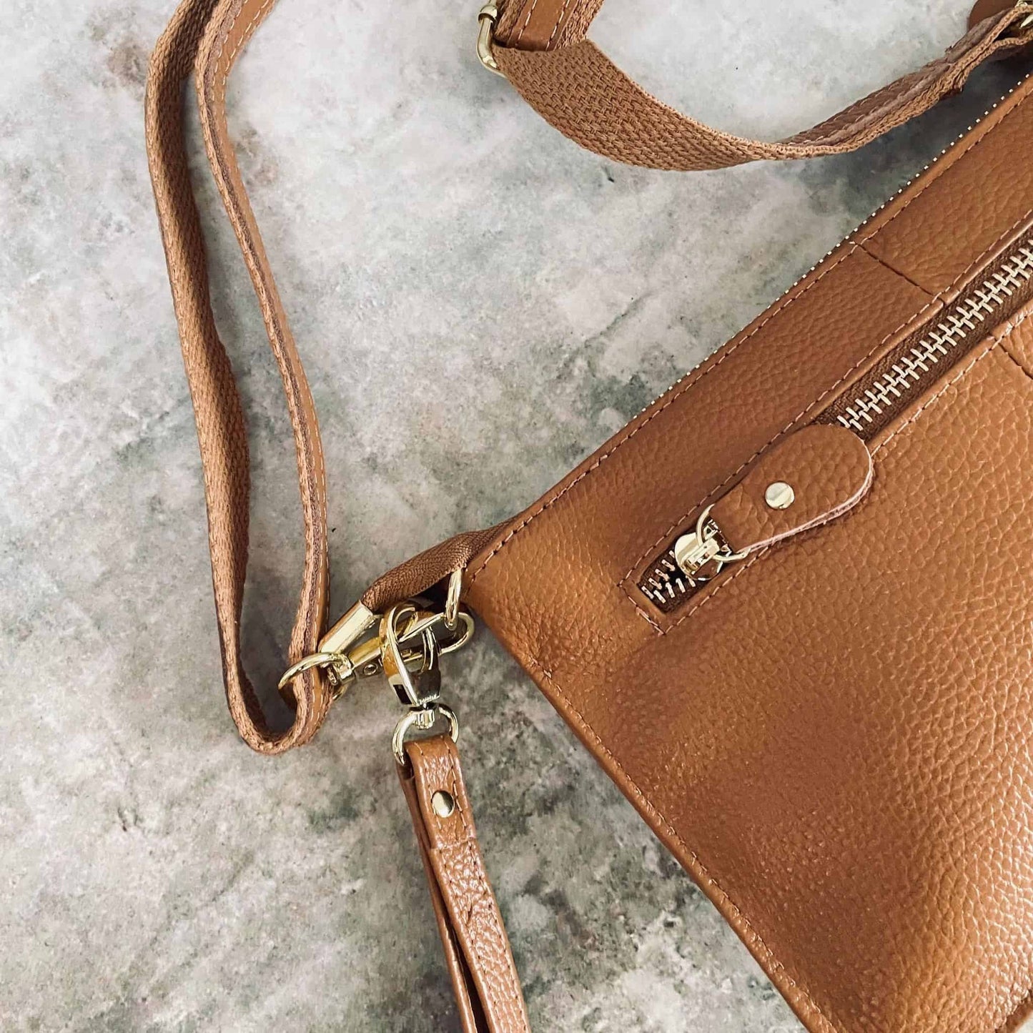 Clutch / taske OFELIA Beige - VIAMAJA.DK