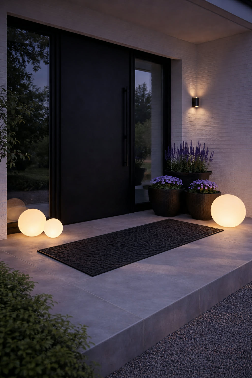 Leuchtkugeln mit Solarzellen – Set mit 3 Stk