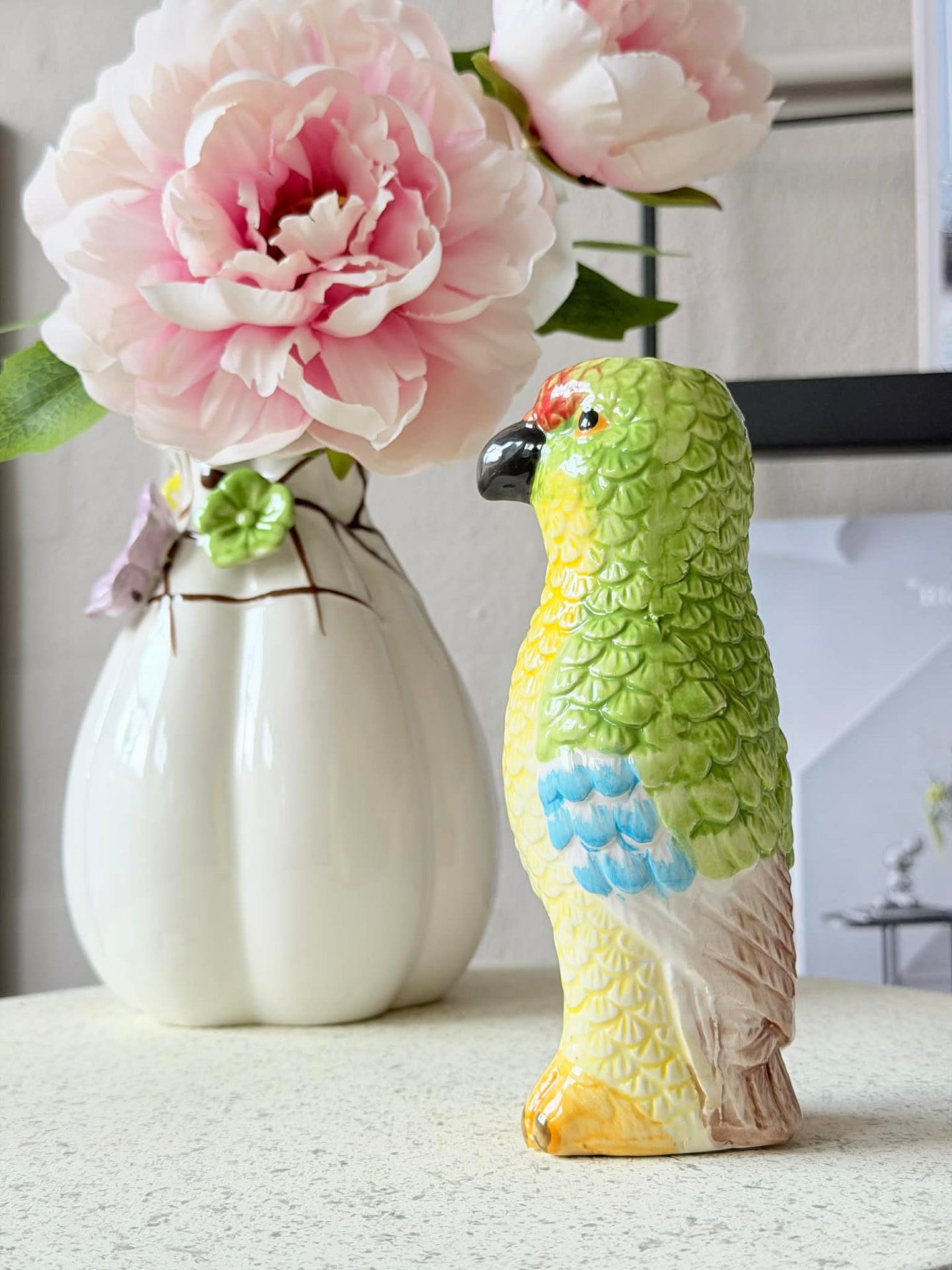 Vase Papagei
