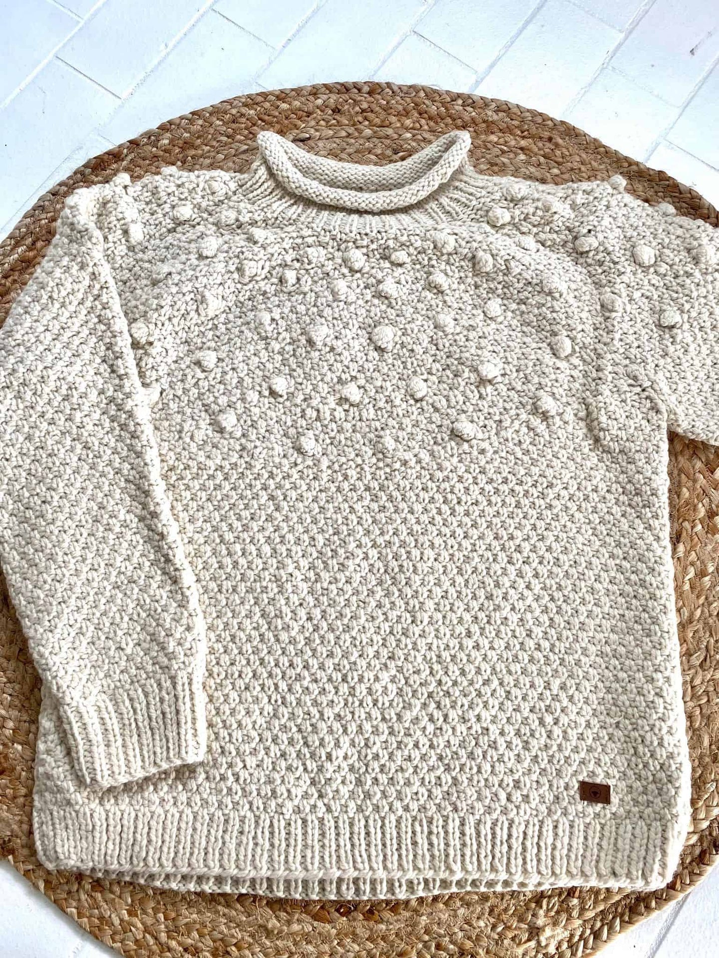 DOT Sweater - S/M - VIAMAJA.DK