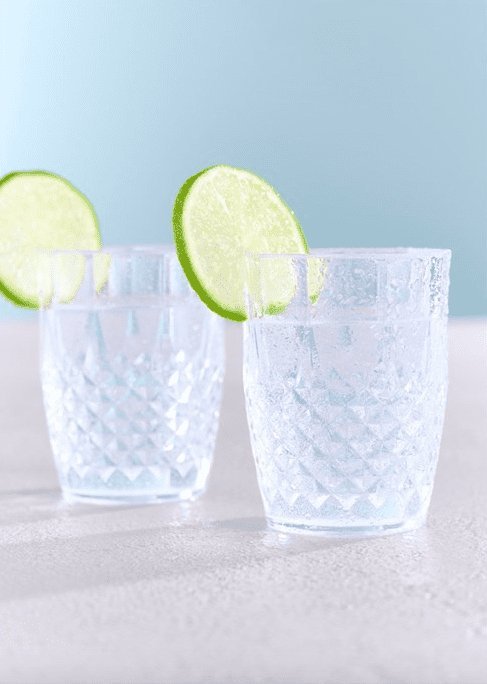 Drikkeglas i plast - Sæt af 2stk - VIAMAJA