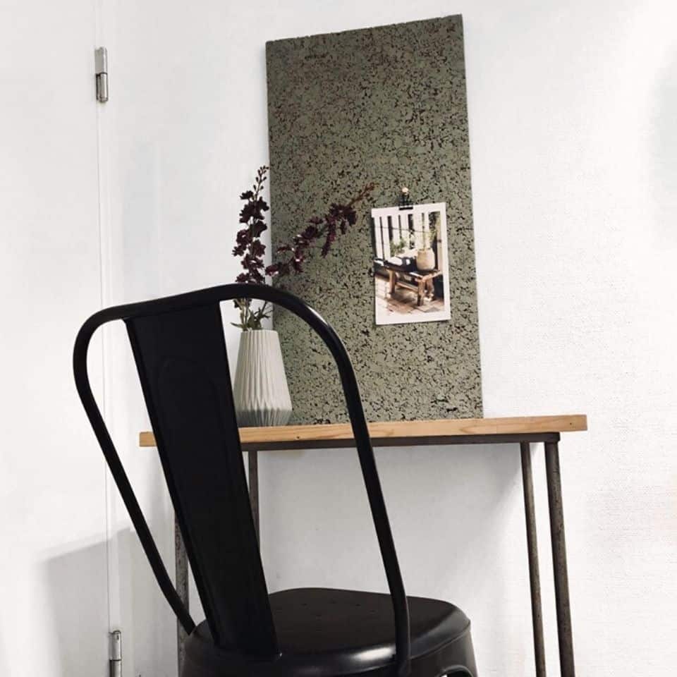 Dusty green korkplade i 3 cm // Forudbestilling - VIAMAJA