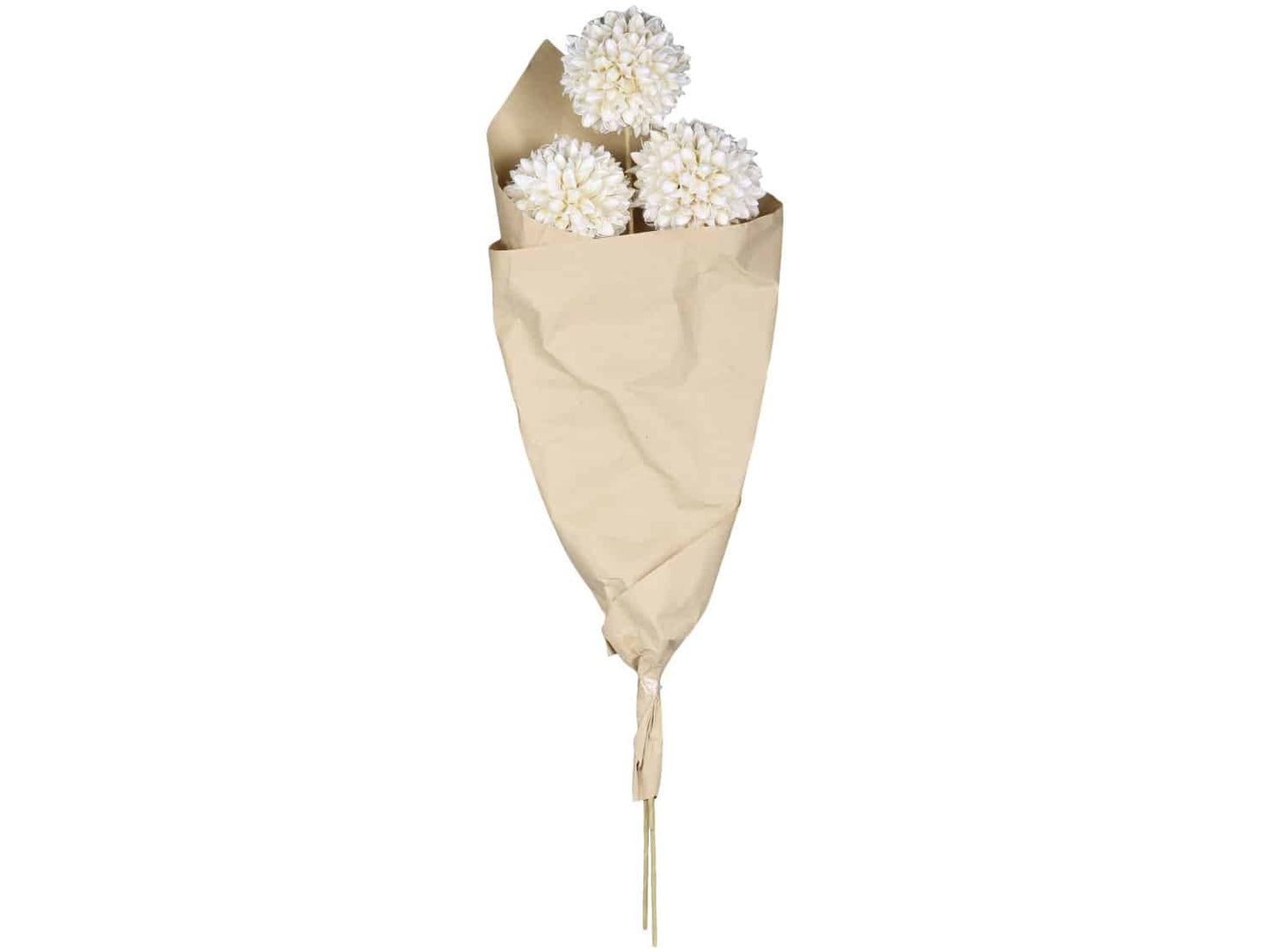 Evighedsblomster - Snebolde hvid - VIAMAJA.DK