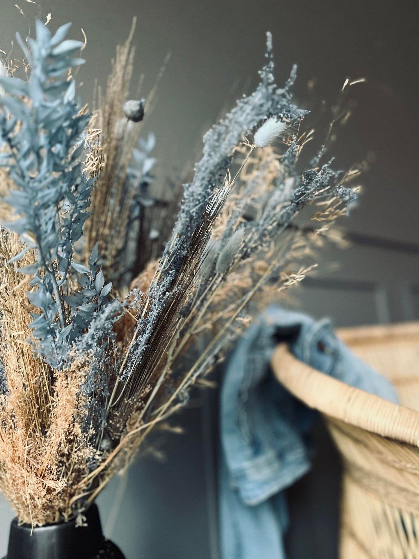 Evighedsbuket - BLUE / NATURE - VIAMAJA.DK