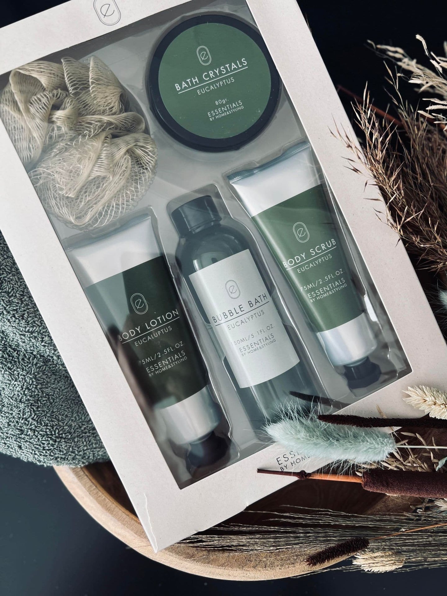 Gavesæt med 5 dele - Dark olive - VIAMAJA.DK