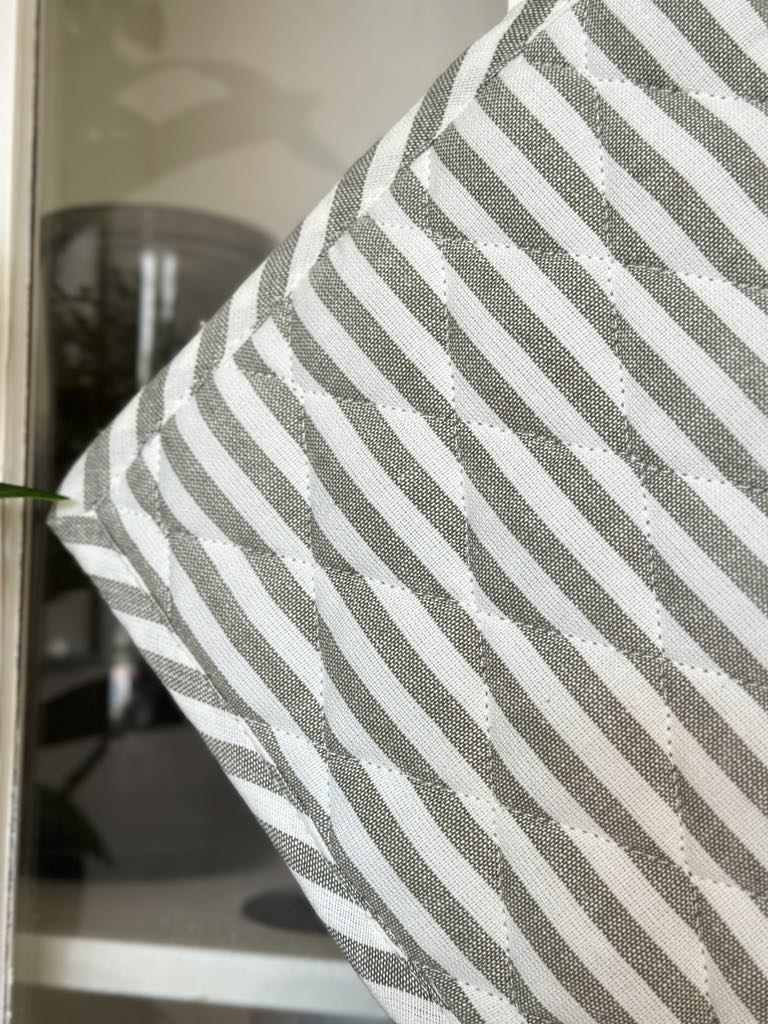 Grydelap - Salvie strib quilt - VIAMAJA