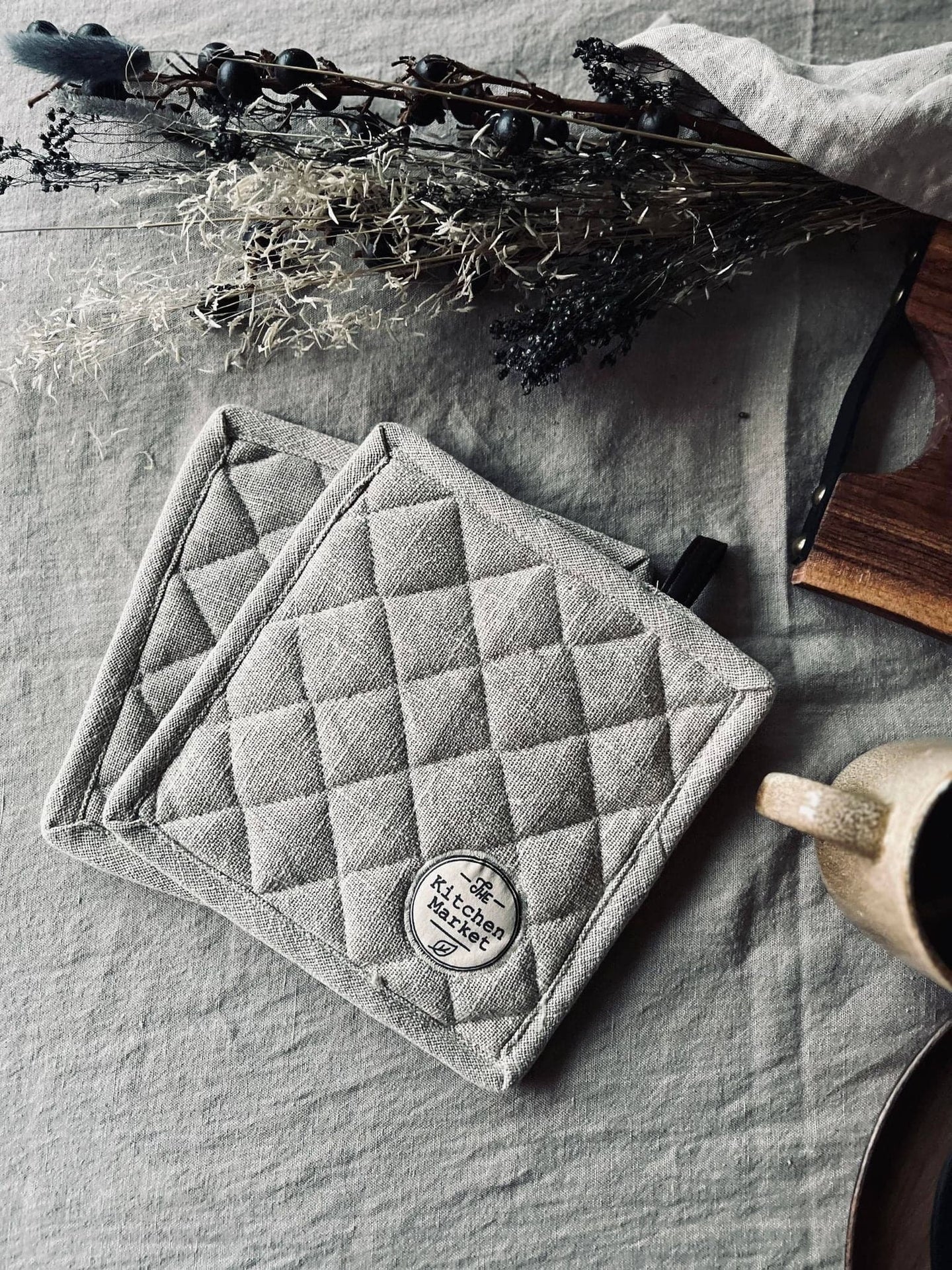 Grydelap - Stone washed - VIAMAJA.DK