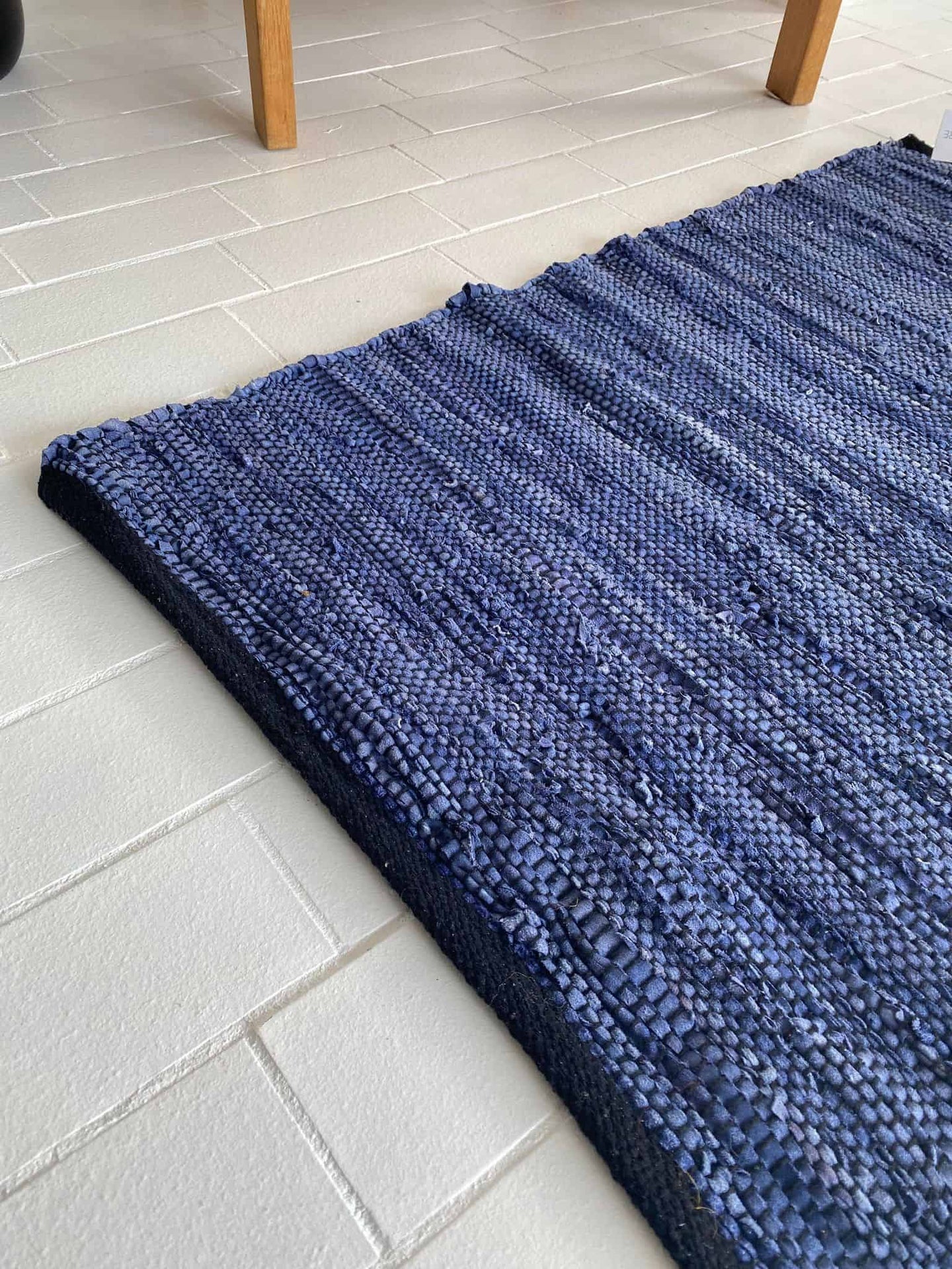 Gulvtæppe JEANS 70x140cm - VIAMAJA.DK