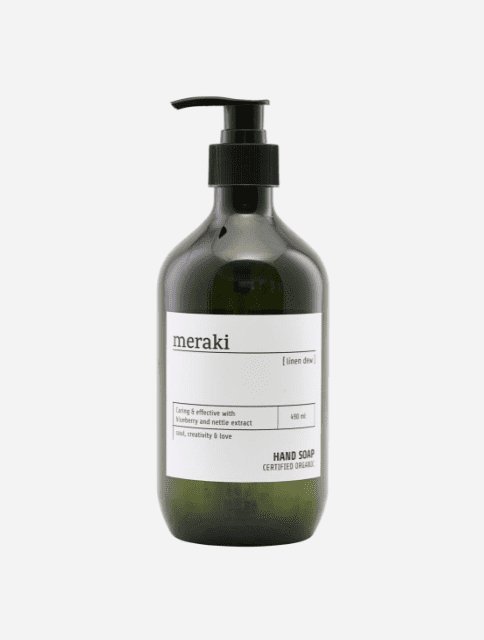 Hand soap, Linen dew Meraki 490ml - VIAMAJA