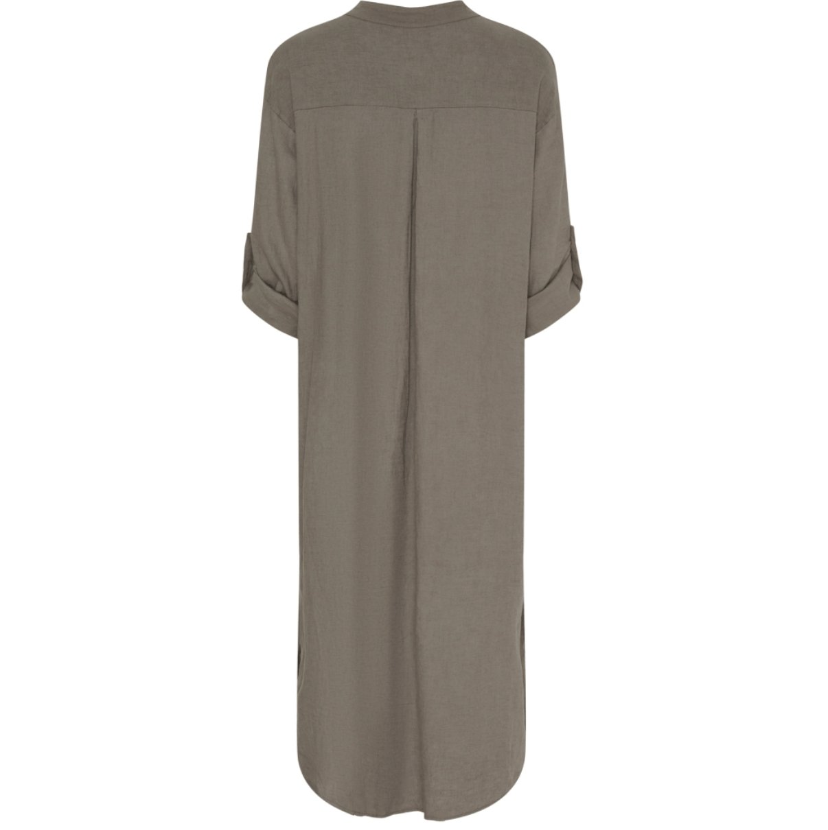 Kjole Hør – Fango / beige - VIAMAJA.DK