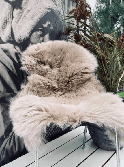 Lammeskind - beige - VIAMAJA.DK