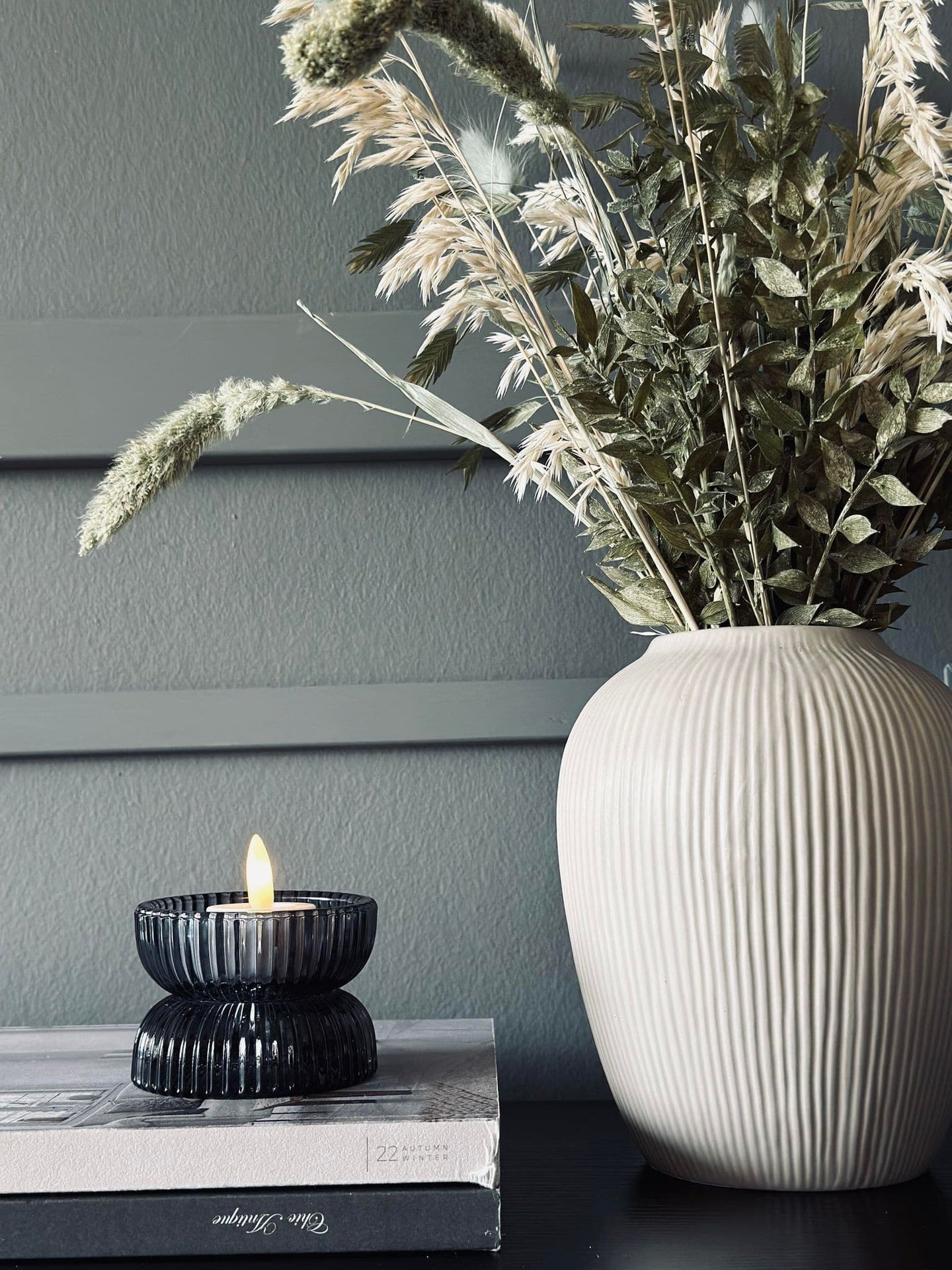 LED Fyrfadslys 4 stk med timerfunktion - VIAMAJA.DK