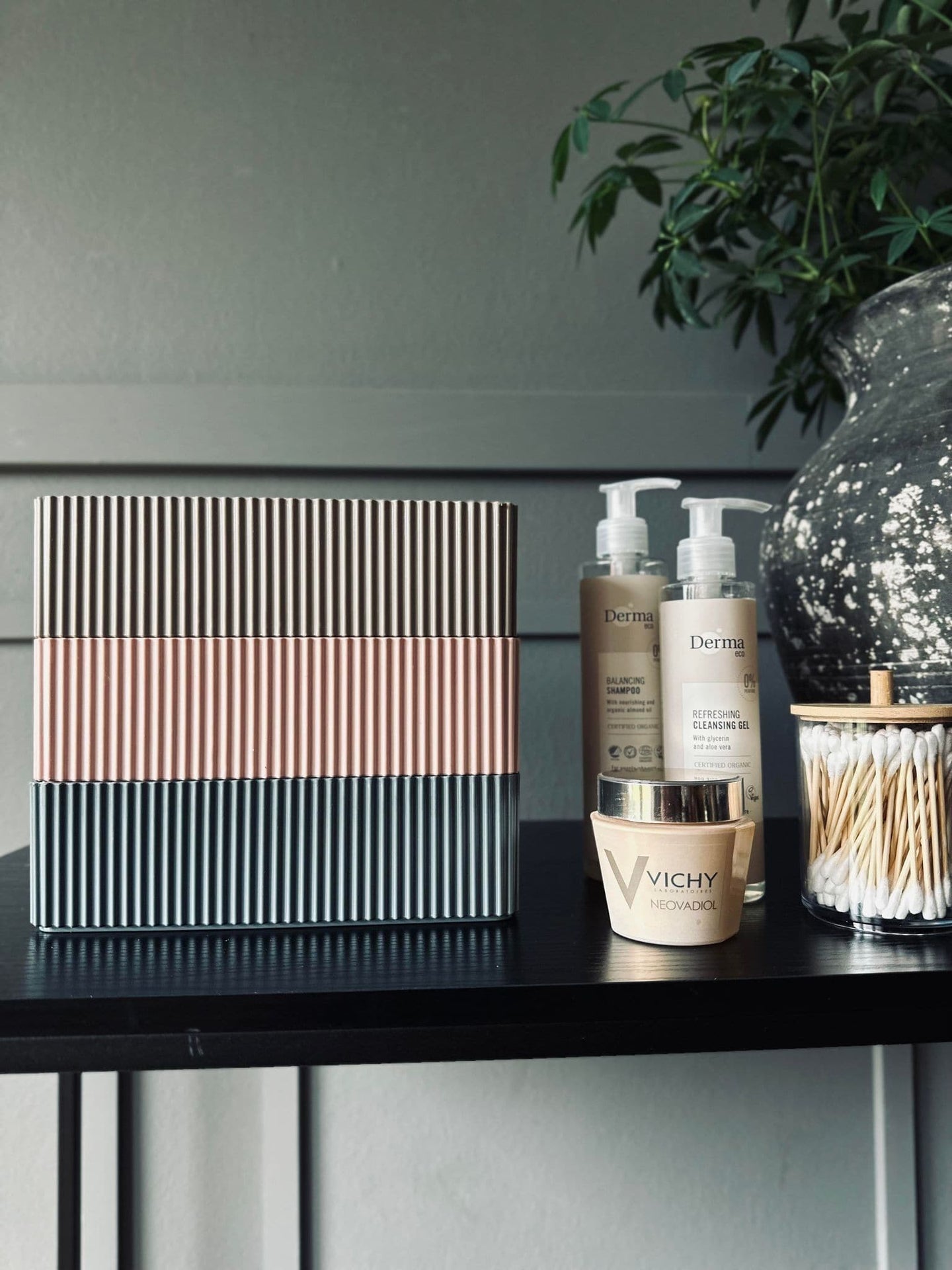 Make-up-Organizer - rosa - VIAMAJA.DK
