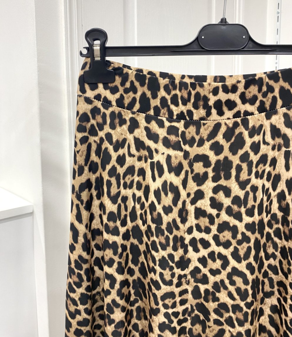 Nederdel Thyra - Leopard - VIAMAJA.DK