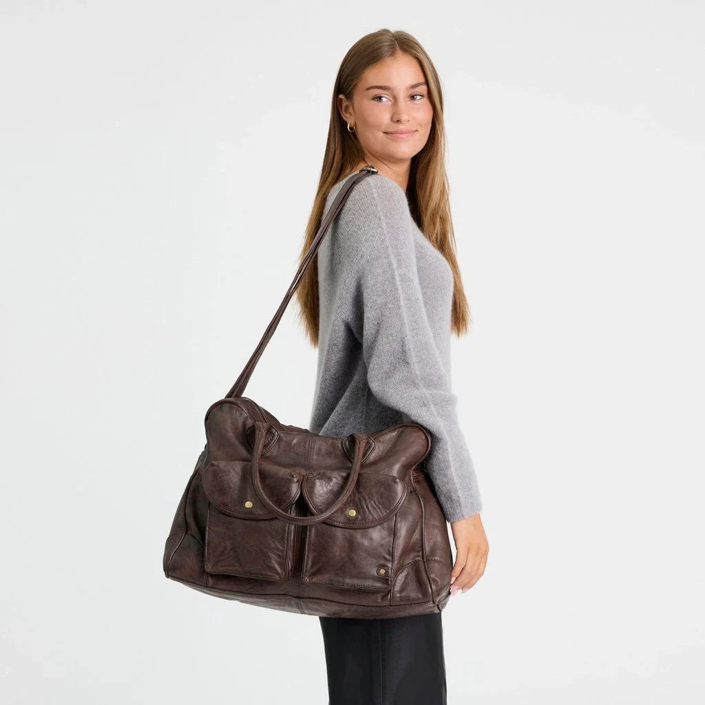Weekender-Tasche - Winter Brown