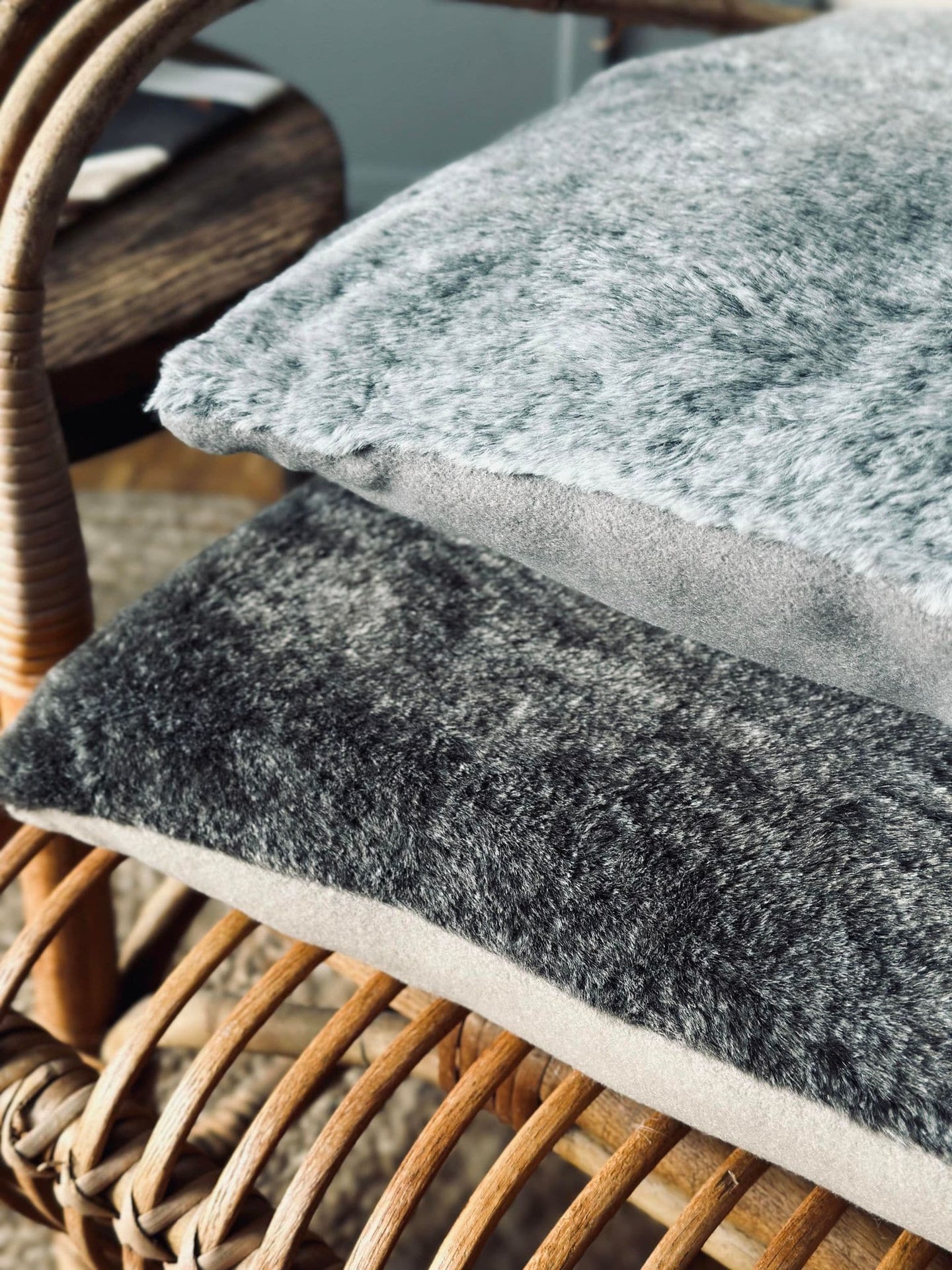 Pude ink fyld - Grey 45x45 - VIAMAJA.DK