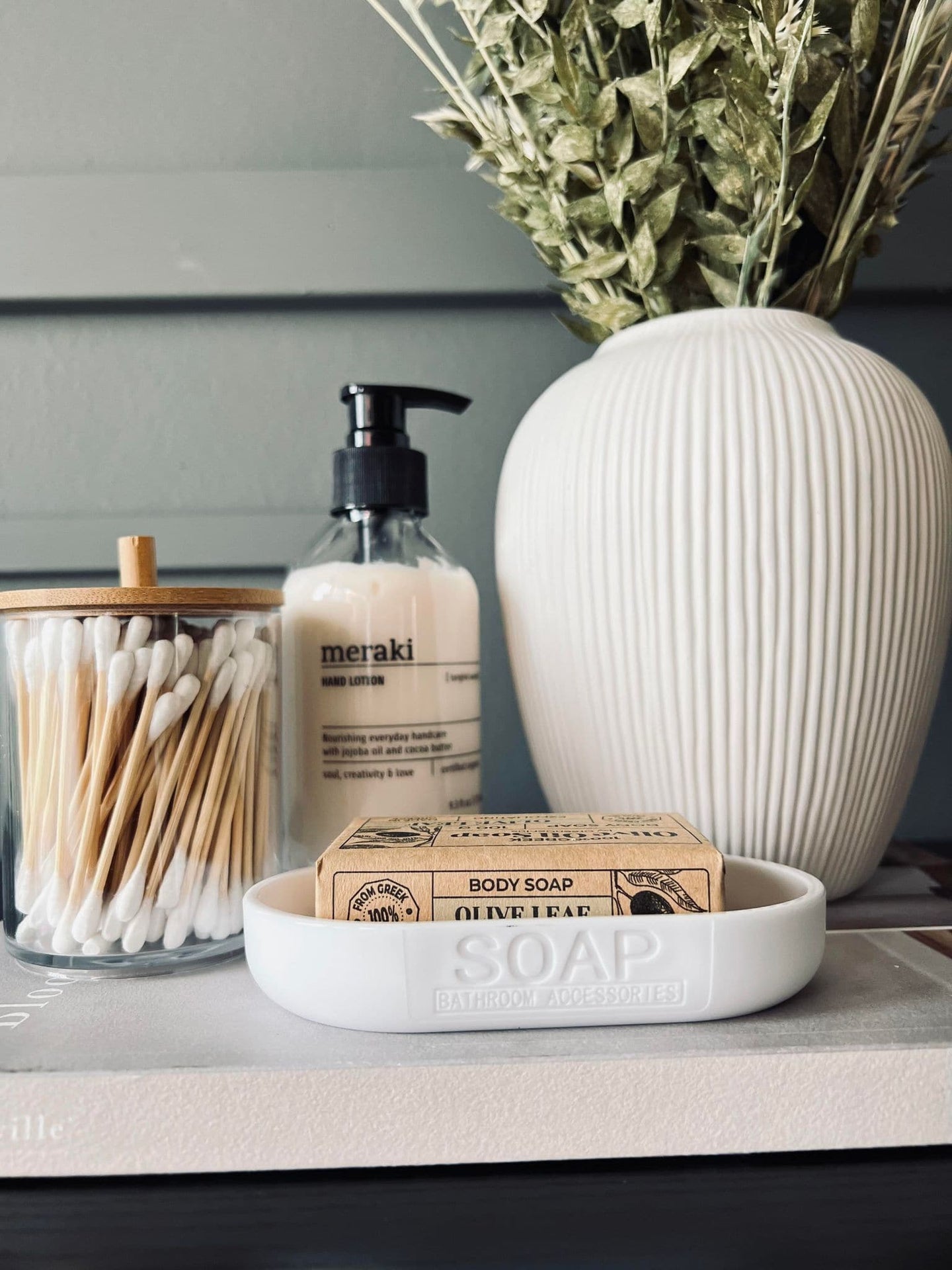 Sæbeskål med bambus - VIAMAJA.DK