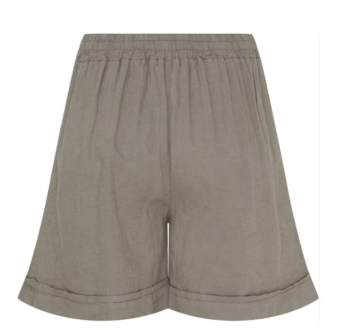 Shorts Hør – Fango / beige - VIAMAJA.DK