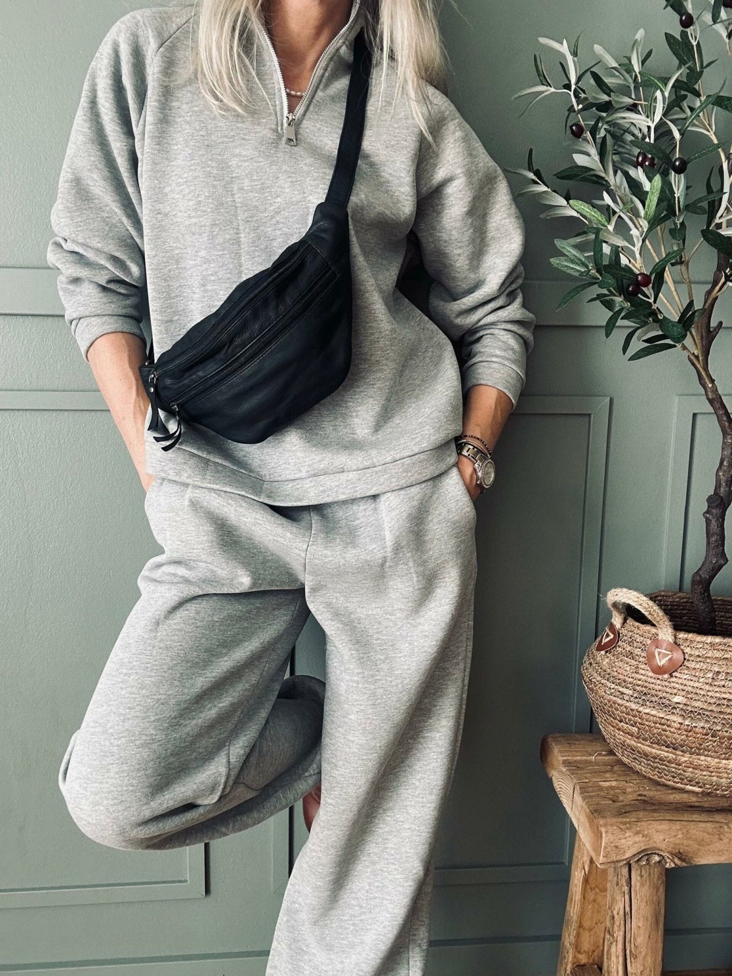 Sweatpants Grey - VIAMAJA.DK