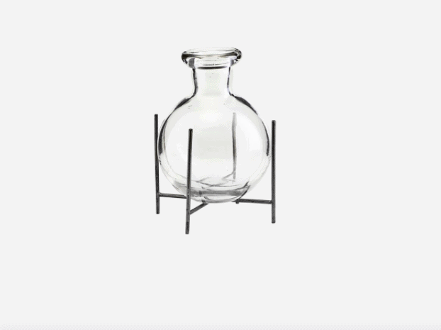 Vase med metalfod - VIAMAJA