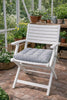 Futon-Gartenkissen – Grau 40×40