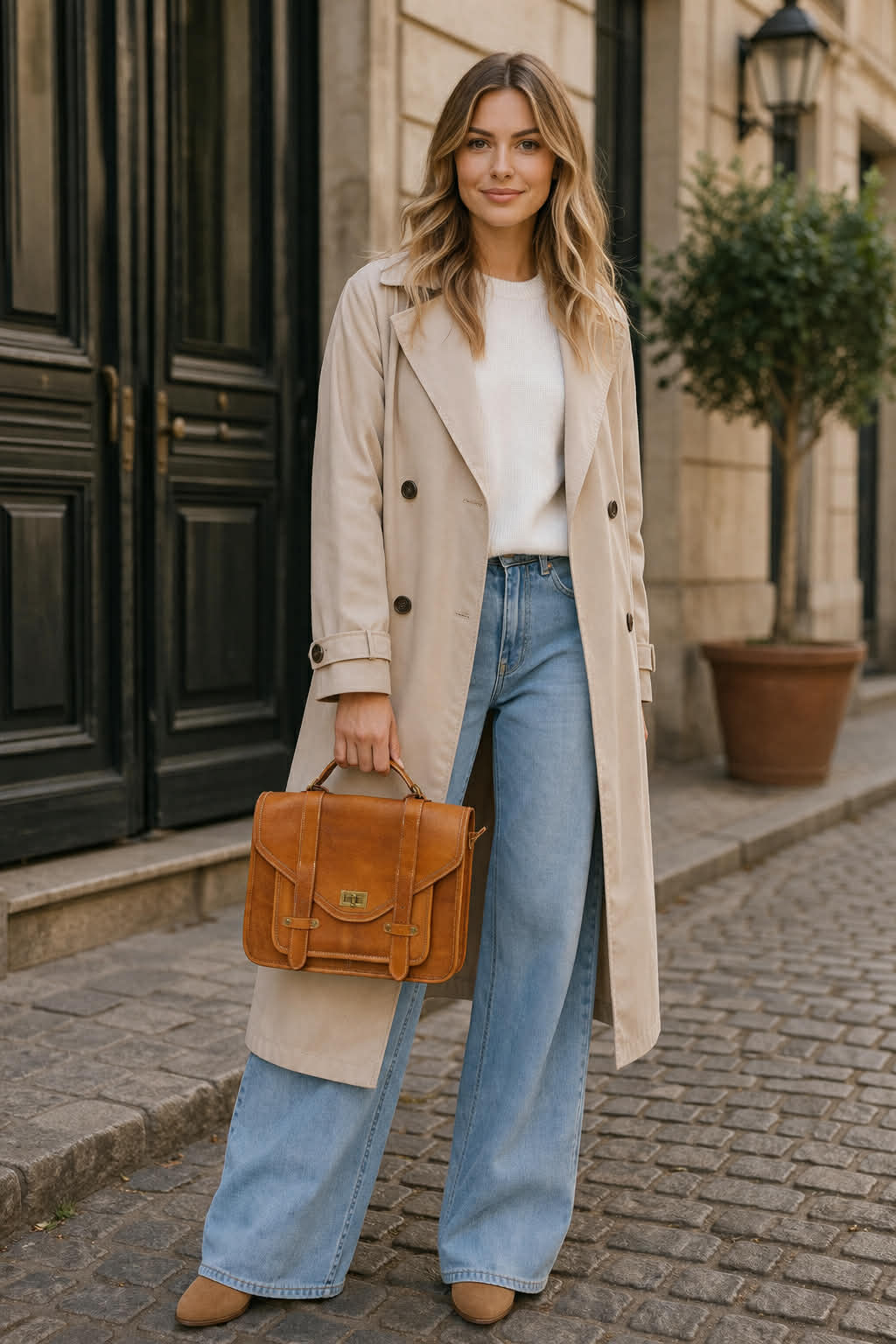 Tasche Hallie – Cognac