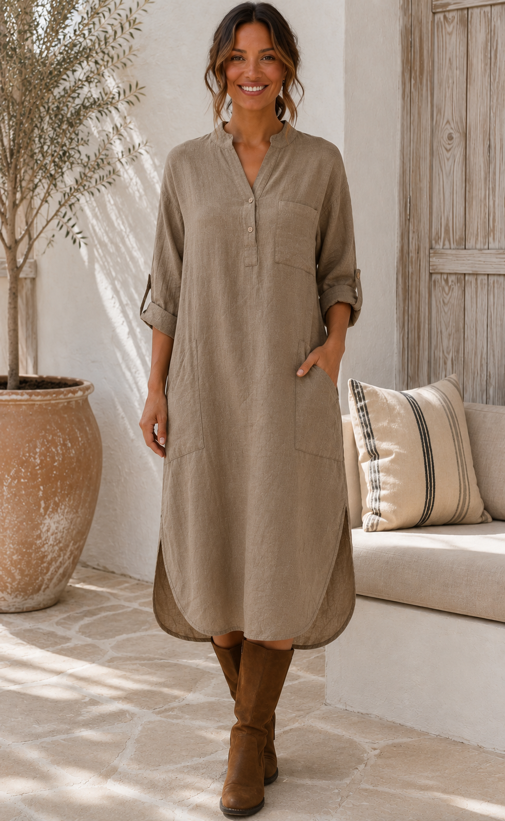 Kleid Ness Coloniale
