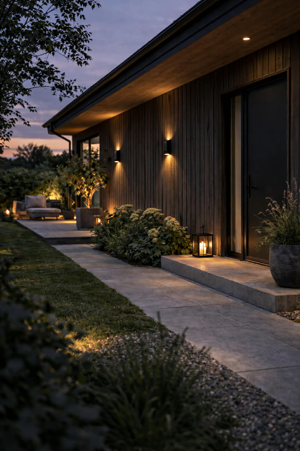Wandleuchte mit Solarzellen – Up & Down