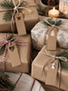Geschenkanhänger - Natur 24 Stück