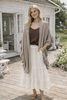 Schal Taupe